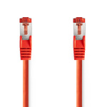 Nedis CAT6 Nätverkskabel | RJ45 hane | RJ45 hane | S/FTP | 0.15 m | Rund | LSZH | Röd | Label Nedis CAT6 Nätverkskabel | RJ45 hane | RJ45 hane | S/FTP | 0.15 m | Rund | LSZH | Röd | Label