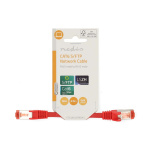 Nedis CAT6 Nätverkskabel | RJ45 hane | RJ45 hane | S/FTP | 0.15 m | Rund | LSZH | Röd | Label Nedis CAT6 Nätverkskabel | RJ45 hane | RJ45 hane | S/FTP | 0.15 m | Rund | LSZH | Röd | Label