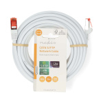 Nedis CAT6 Nätverkskabel | RJ45 hane | RJ45 hane | S/FTP | 7.50 m | Rund | LSZH | Vit | Label Nedis CAT6 Nätverkskabel | RJ45 hane | RJ45 hane | S/FTP | 7.50 m | Rund | LSZH | Vit | Label