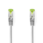 Nedis CAT7 nätverkskabel | S/FTP | RJ45 hane | RJ45 hane | 10.0 m | Snagless | Rund | LSZH | Grå | Label