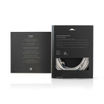 Nedis CAT6a nätverkskabel | S/FTP | RJ45 hane | RJ45 hane | 10.0 m | Snagless | Rund | Flätad / PVC | Silver | Kartong med täckt fönster