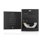 Nedis CAT6a nätverkskabel | S/FTP | RJ45 hane | RJ45 hane | 5.00 m | Snagless | Rund | Flätad / PVC | Silver | Kartong med täckt fönster Nedis CAT6a nätverkskabel | S/FTP | RJ45 hane | RJ45 hane | 5.00 m | Snagless | Rund | Flätad / PVC | Silver | Kartong med täckt fönster