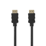 Nedis High Speed HDMI ™ kabel med Ethernet | HDMI™ Kontakt | HDMI™ Kontakt | 4K@30Hz | ARC | 10.2 Gbps | 25.0 m | Rund | PVC | Svart | Label Nedis High Speed HDMI ™ kabel med Ethernet | HDMI™ Kontakt | HDMI™ Kontakt | 4K@30Hz | ARC | 10.2 Gbps | 25.0 m | Rund | PVC | Svart | Label