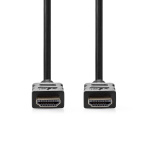 Nedis High Speed HDMI ™ kabel med Ethernet | HDMI™ Kontakt | HDMI™ Kontakt | 4K@30Hz | ARC | 10.2 Gbps | 25.0 m | Rund | PVC | Svart | Label Nedis High Speed HDMI ™ kabel med Ethernet | HDMI™ Kontakt | HDMI™ Kontakt | 4K@30Hz | ARC | 10.2 Gbps | 25.0 m | Rund | PVC | Svart | Label
