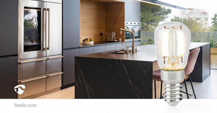 Nedis Kylskåp Lampa | LED | E14 | 2 W | T26 Nedis Kylskåp Lampa | LED | E14 | 2 W | T26