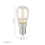 Nedis Kylskåp Lampa | LED | E14 | 2 W | T26 Nedis Kylskåp Lampa | LED | E14 | 2 W | T26