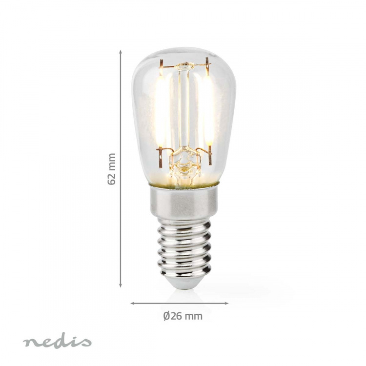 Nedis Kylskåp Lampa | LED | E14 | 2 W | T26 Nedis Kylskåp Lampa | LED | E14 | 2 W | T26