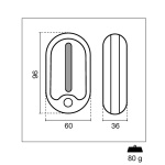 Century Tommy nattlampa med skymningssensor