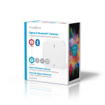 Nedis SmartLife Gateway | Bluetooth® / Zigbee 3.0 | 50 Enheter | Strömadapter | Android™ / IOS | Vit