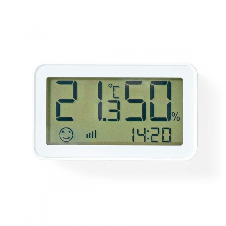 Nedis SmartLife Klimatsensor | Zigbee 3.0 | Batteridriven | Android™ / IOS | Vit Nedis SmartLife Klimatsensor | Zigbee 3.0 | Batteridriven | Android™ / IOS | Vit