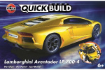 AIRFIX Quickbuild Lamborghini Aventsdor, yellow