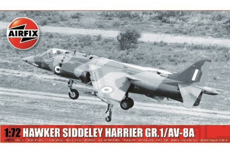 AIRFIX Hawker Siddeley Harrier GR.1/AV-8A AIRFIX Hawker Siddeley Harrier GR.1/AV-8A
