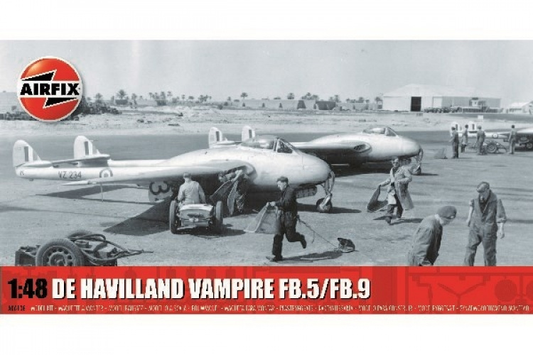 AIRFIX De Havilland Vampire FB.5/FB.9 AIRFIX De Havilland Vampire FB.5/FB.9