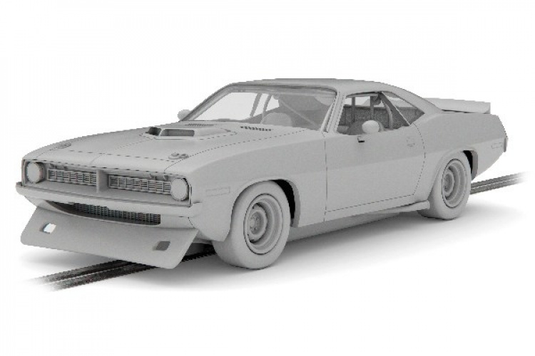 Scalextric Chrysler Hemicuda - 24 timmars loppet på Spa 1973 - Bertincham