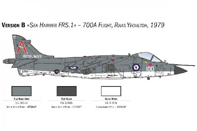 ITALERI 1:72 Harrier FRS. 1
