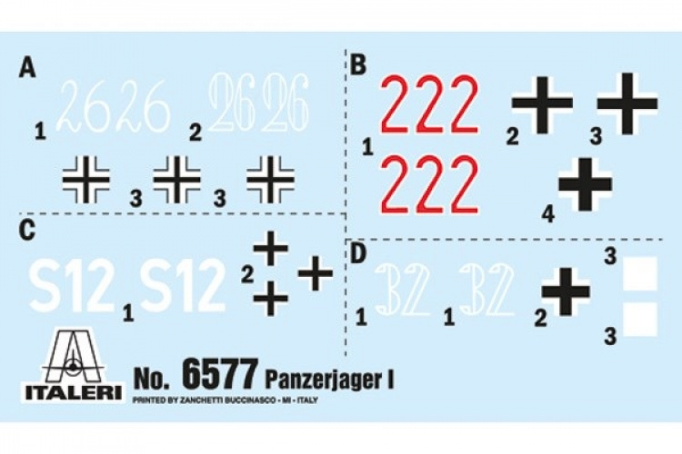 ITALERI 1:35 Panzerjager I
