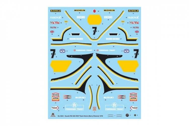 ITALERI 1:9 Suzuki RG 500 XR27 1978 Team Heron
