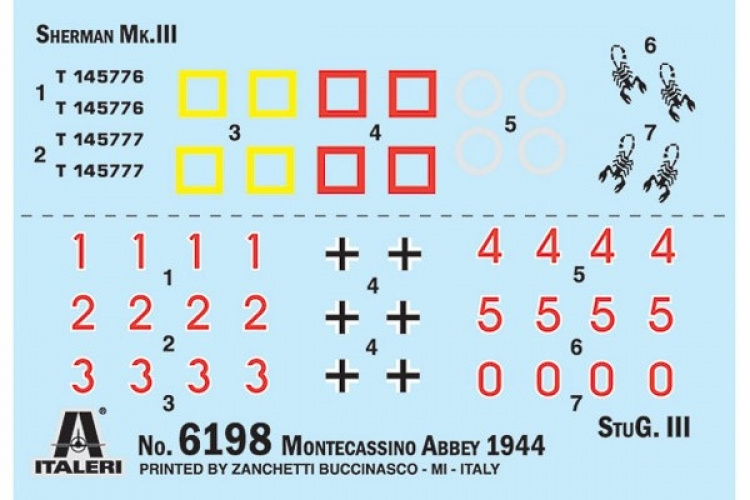 ITALERI 1:72 Montecassino 1944: \'\'Gustav\'\' Line Battle ITALERI 1:72 Montecassino 1944: \'\'Gustav\'\' Line Battle