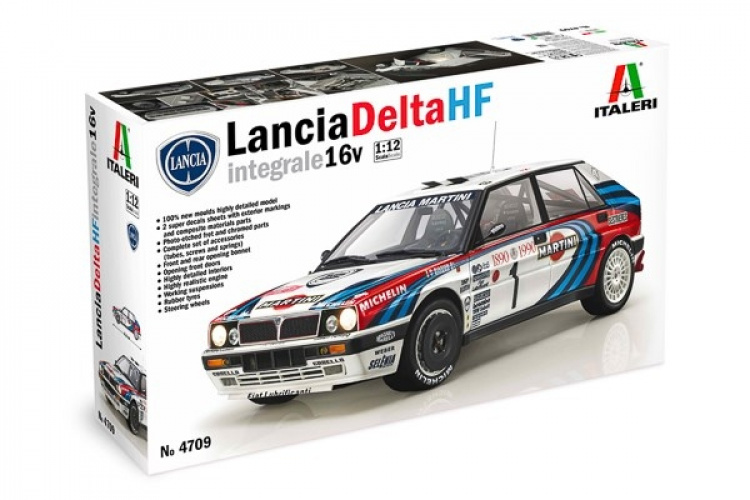 ITALERI 1:12 Lancia Delta HF Integrale 16V ITALERI 1:12 Lancia Delta HF Integrale 16V