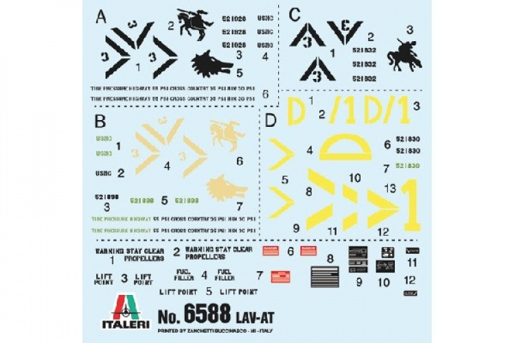 ITALERI 1:35 LAV-25 T.U.A.