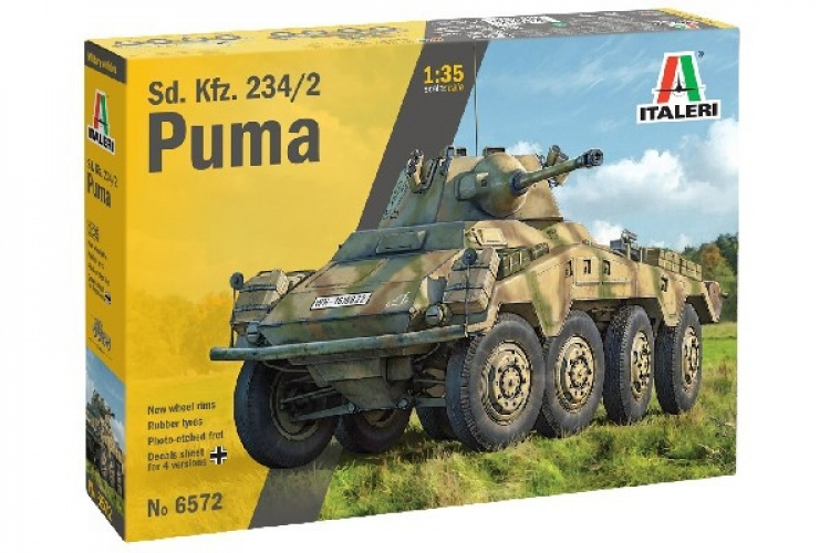 ITALERI 1:35 Sd.Kfz 234/2 Puma ITALERI 1:35 Sd.Kfz 234/2 Puma