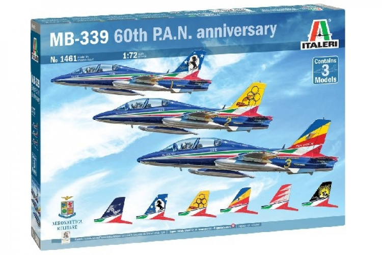 ITALERI 1:72 Aermacchi MB-339 \'60th P.A.N. Anniversary\' ITALERI 1:72 Aermacchi MB-339 \'60th P.A.N. Anniversary\'