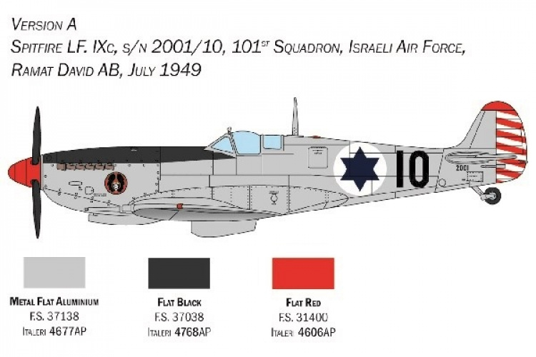 ITALERI 1:48 Spitfire Mk. IX
