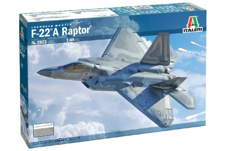 ITALERI 1:48 F22A Raptor