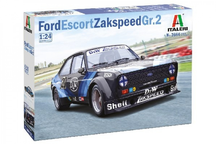 ITALERI 1:24 Ford Escort Zakspeed Gr. 2 ITALERI 1:24 Ford Escort Zakspeed Gr. 2