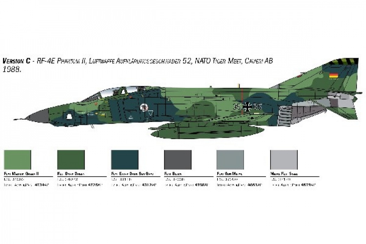 ITALERI 1:48 RF-4E Phantom II