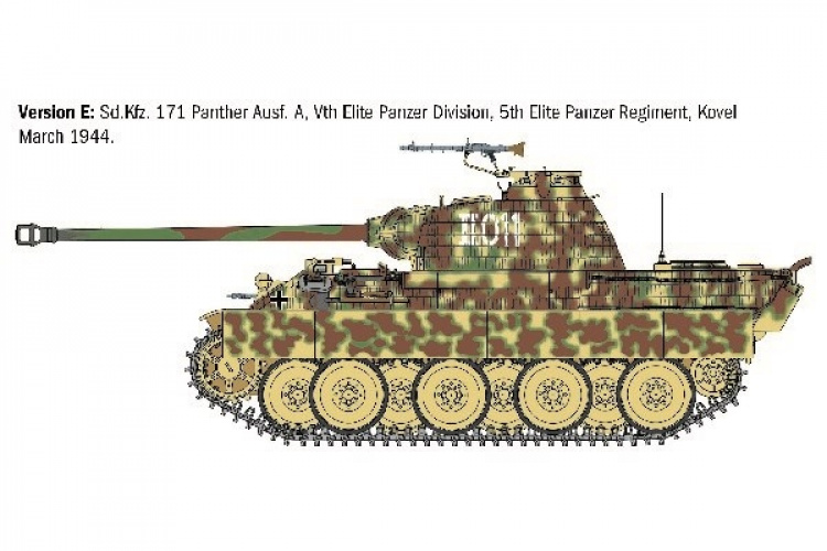 ITALERI 1:35 Sd.Kfc 171 Panther Ausf A ITALERI 1:35 Sd.Kfc 171 Panther Ausf A