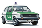 ITALERI 1:24 VW Golf \'POLIZEI\' ITALERI 1:24 VW Golf \'POLIZEI\'
