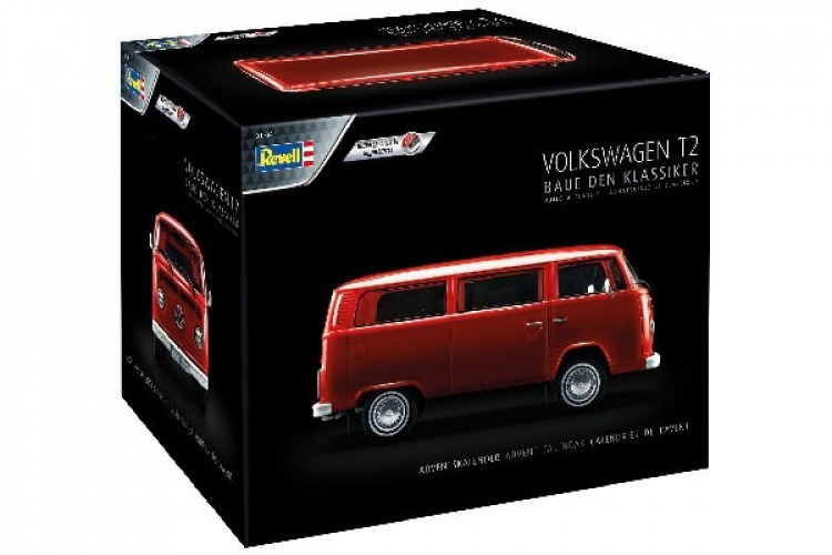 Revell Advent Calendar \'VW T2 Bus\', easy-click system Revell Advent Calendar \'VW T2 Bus\', easy-click system