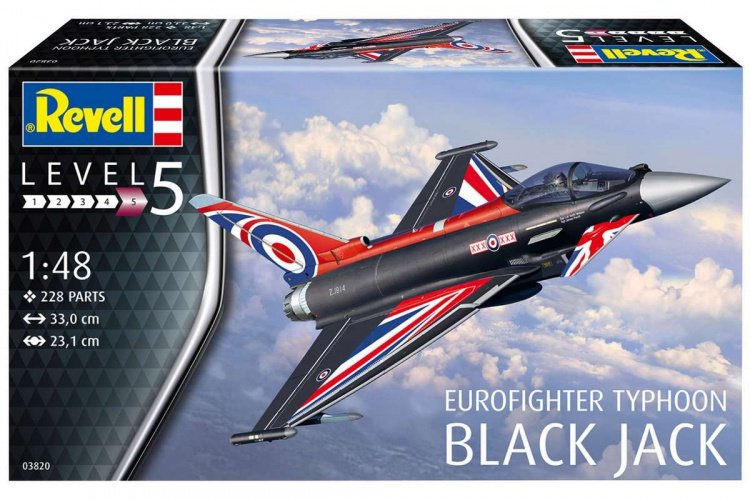 Revell Eurofighter Typhoon \'\'Black Jack\'\' Revell Eurofighter Typhoon \'\'Black Jack\'\'