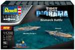 Revell First Diorama Set - Bismarck Battle