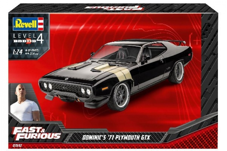 Revell Fast & Furious - Dominic\'s 1971 Plymouth GTX 1:25