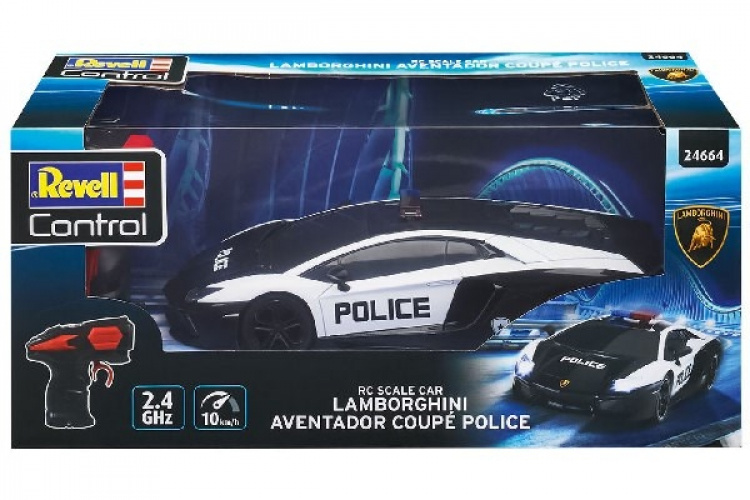 Revell RC Lamborghini Aventador Coupé Police 1:24