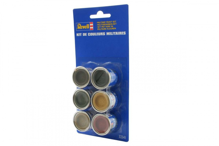Revell Enamel Military colour set II 6x14ml Revell Enamel Military colour set II 6x14ml