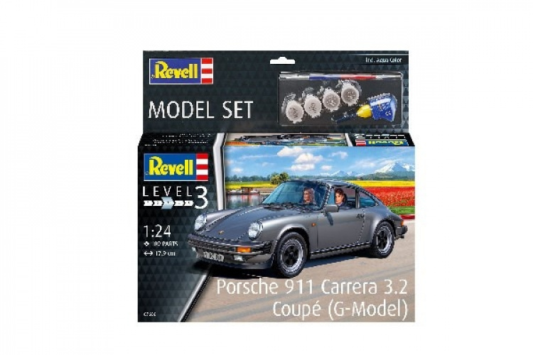 Revell Model Set Porsche 911 Carrera 3.2 Coupé (G-Model) Revell Model Set Porsche 911 Carrera 3.2 Coupé (G-Model)
