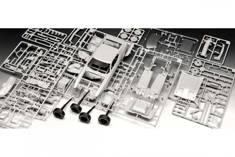 Revell Model Set 71 Ford Mustang Boss 351 1:25