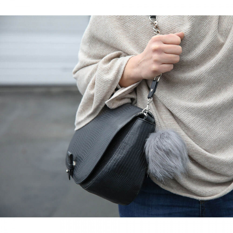 Gear Personlarm grå fluffy 120dB