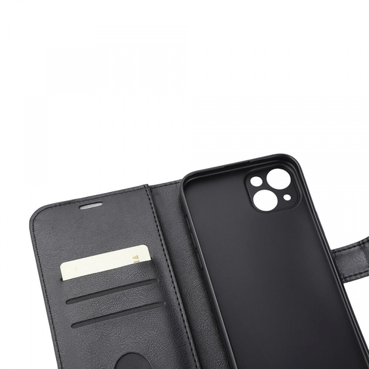 Radicover Mobilfodral Strålningsskydd PU MagS RFID Svart - iPhone 15 Plus Radicover Mobilfodral Strålningsskydd PU MagS RFID Svart - iPhone 15 Plus