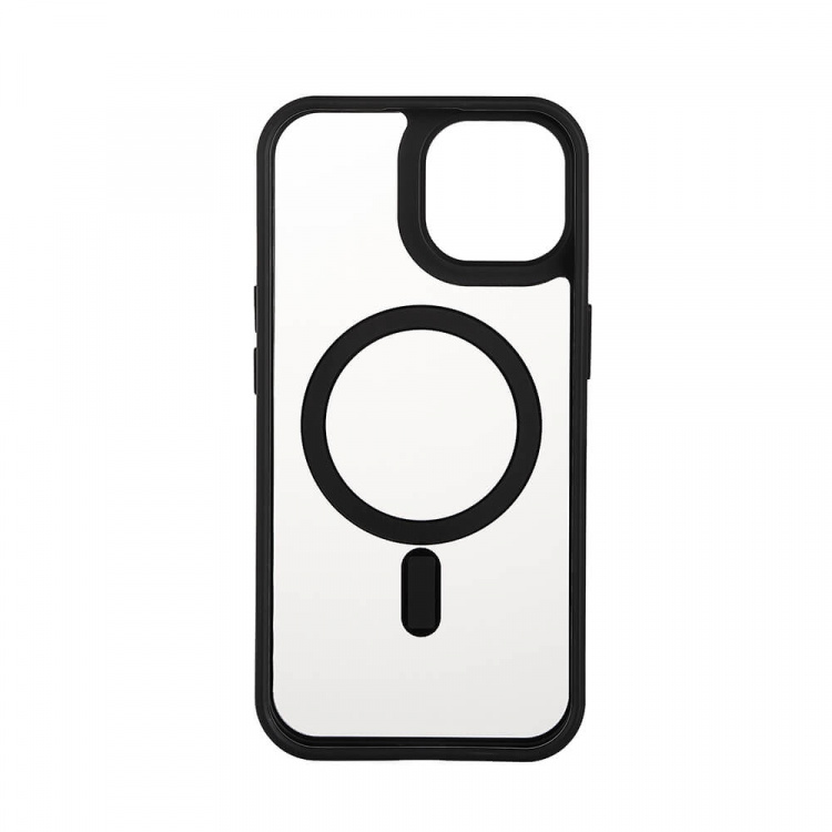 Onsala Mobilskal Bumper MagSeries Black & Clear - iPhone 13/14/15