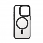 Onsala Mobilskal Bumper MagSeries Black & Clear - iPhone 15 Pro Onsala Mobilskal Bumper MagSeries Black & Clear - iPhone 15 Pro