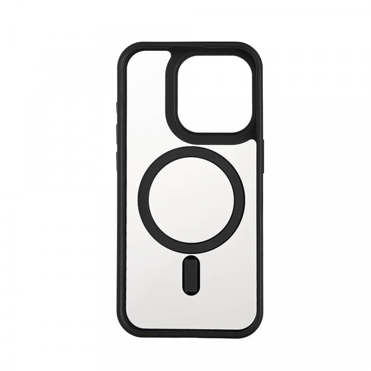 Onsala Mobilskal Bumper MagSeries Black & Clear - iPhone 15 Pro Onsala Mobilskal Bumper MagSeries Black & Clear - iPhone 15 Pro