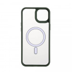 Onsala Mobilskal Bumper MagSeries Green & Clear - iPhone 15 Plus