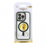 Onsala Mobilskal Bumper MagSeries Green & Clear - iPhone 15 Pro Onsala Mobilskal Bumper MagSeries Green & Clear - iPhone 15 Pro