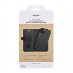 Buffalo Mobilfodral 2-i-1 3 Kort MagSeries Svart - iPhone 15 Plus