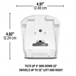 SANUS Väggfäste för Sonos Era 300 Vit Par SANUS Väggfäste för Sonos Era 300 Vit Par