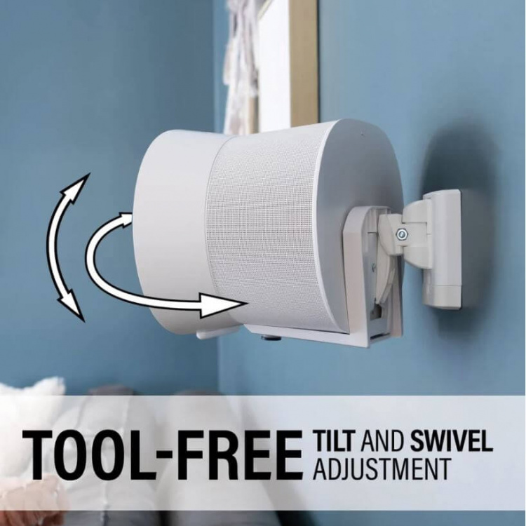 SANUS Väggfäste för Sonos Era 300 Vit Par SANUS Väggfäste för Sonos Era 300 Vit Par